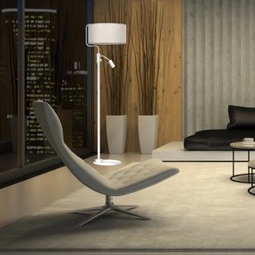 Állólámpa LINO 1xE27/40W/230V + 1xGU10-MR11/7W