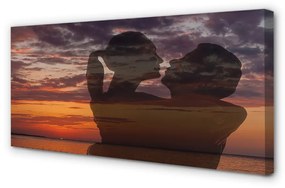Canvas képek Ég felhők tengeri népek 120x60 cm