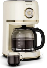 Klarstein Victoria filteres kávéfőző | 1,5 liter | Hőmérséklet-megtartó funkció | 12 csésze