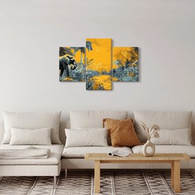 Kép - Elefánt a természetben (90x60 cm)