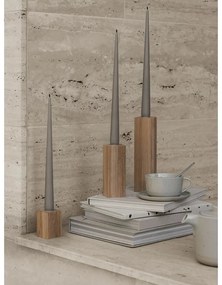 Fa gyertyatartó készlet 3 db-os Dreva – Blomus