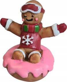 Falu Karácsonyi Jelenet Mágikus Village Süti Figura