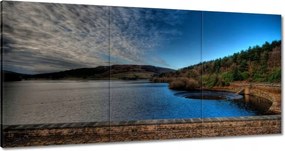 Festmények 120x60 Apró felhők