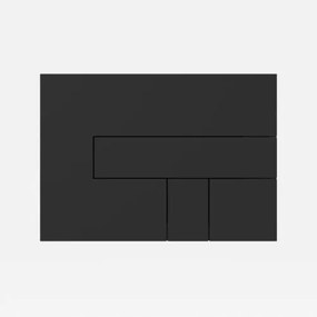 Los öblítőgomb Sanit öblítőhöz, fekete