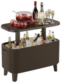 Kerti asztal jégtartóval 83.5x40.5 cm Bevy – Keter