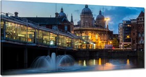 Festmények 120x60 Szökőkút a folyón