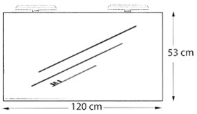 Porto Prime 120 komplett fürdőszoba bútor fehér színben