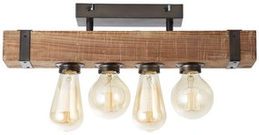 Brilliant WOODHILL 93721/76 Plafonlámpa 4x30W/E27 IP20