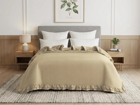 Ágytakaró MONTEGO, bézs Méret: 170 x 210 cm