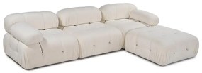 Sarokkanapé Bubble Bézs L1-O1-1R-PUF