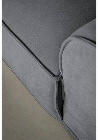 Szürke sarokkanapé (jobb oldali) Flex Felix – Miuform