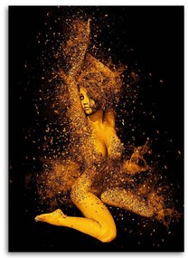 Gario Vászonkép Meztelen no aranyporban Méret: 70 x 100 cm