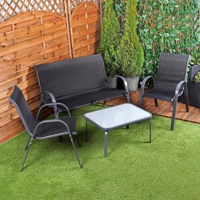 Erkély Bútor terasz kerti 2x szék pad kanapé asztal