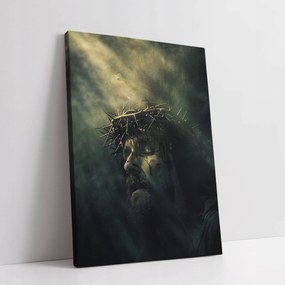 Jézus Krisztus töviskoronás vászonkép 30x40