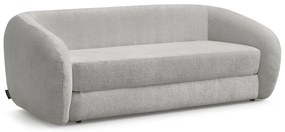 Világosszürke zsenília kinyitható kanapé 228 cm Neyo – Bobochic Paris