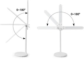 Aigostar - LED érintős, tölthető asztali lámpa, 3W, 5V, 1800 mAh, dimmelhető