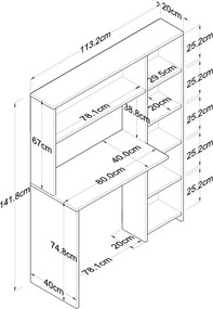 Harold Oak íróasztal