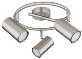 Globo 57914-3N - Spotlámpa ALLVI 3xGU10/25W/230V króm