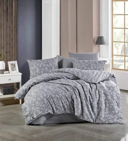 Bambo szürke pamut lepedők 200x140cm+90x70cm TiaHome - 1x Párna 90x70cm, 1x Paplan 140x200cm