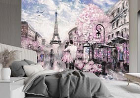 Gario Fotótapéta Párizs tavasszal Anyag: Vlies, Méretek: 450 x 315 cm