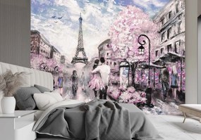 Gario Fotótapéta Párizs tavasszal Anyag: Vlies, Méret: 400 x 280 cm