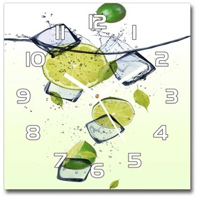 Négyzet alakú üvegóra Limes és jég pl_zsk_30x30_f_49688565
