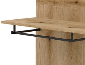 NORDIC Előszobafal Tölgy/Grafit Színben