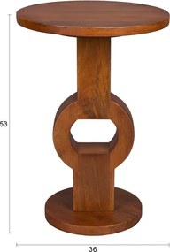 Kerek tárolóasztal ø 36 cm Tondo – Dutchbone