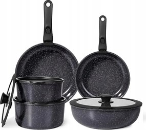 GiPP serpenyő edénykészlet 11db-os tapadásmentes bevonat serpenyő szett