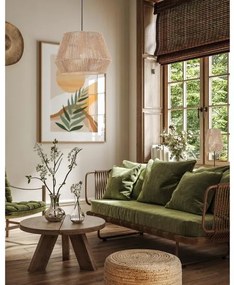 Lámpa Mennyezeti lámpatest ERANKO, 6304, AC220-240V, 50/60Hz, 1*E27, max.40W, átmérő 29 cm, krém