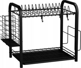 Csepegtető Konyhai Edényszárító Kétszintes, Deszkatartóval