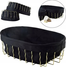 Apróságok kosára kenyér zsemle Konyhai kosarak gyümölcs modern glam