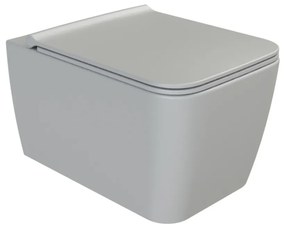 CeraStyle IBIZA / HERA WC ülőke - MATT SZÜRKE - duroplast - lecsapódásgátlós - könnyen levehető