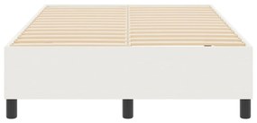 Boxspring Ágy Krém 120x200 cm Kordbársony