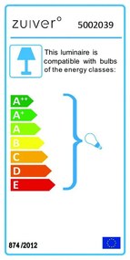 Buckle Head fehér állólámpa - Zuiver