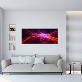 Modern absztrakció képe (120x50 cm)