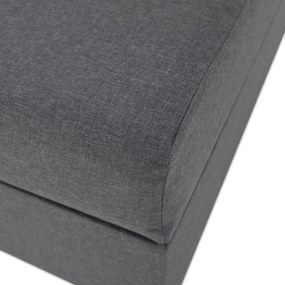 Boxspring ágy, szürke, 180x200, ADARA