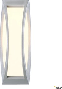 SLV 230444 MERIDIAN Modern Kültéri Fali Lámpa Szürke E27 IP54