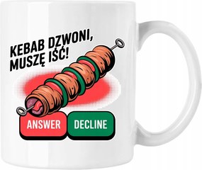 Kebab bögre mém 2 fehér 330ml