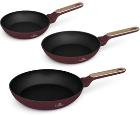 BerlingerHaus Leonardo Nordic titánbevonatúserpenyő szett, 3 db