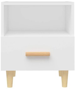 2 db fehér éjjeliszekrény 40 x 35 x 47 cm