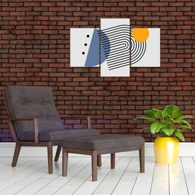 Kép - Minimalista absztrakció N⁰2 (90x60 cm)