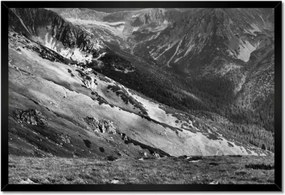 Poszterek keretben 60x40 Tátra Lengyel hegyek Kilátás