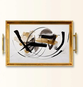 Üveg tálca, 38×24 cm – TPEA9836