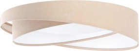LED mennyezeti lámpa GALAXY MODERN LED/24W/230V átm. 55 cm bézs/fehér