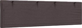 sötétbarna szövet fejtámla párna Hanko 180 cm