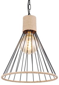 Globo 15676H1 - Csillár láncon HALIA 1xE27/60W/230V