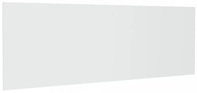fehér szerelt fa fali fejtámla 240 x 1,5 x 80 cm