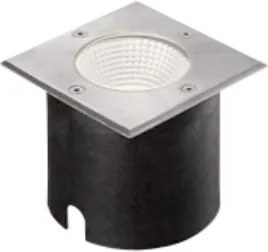 RENDL RIZZ SQ 125 rozsdamentes acél 230V LED 7W 41° IP67 3000K