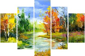 Kép - Tájfestés (150x105 cm)